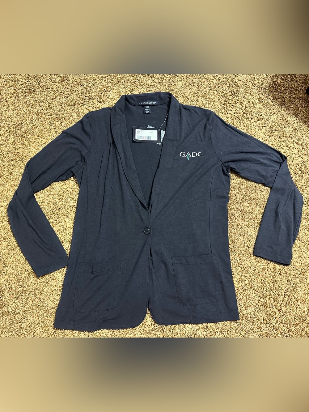 NWT Devon & Jones  Ladies' Perfect Fit Shawl Collar Cardigan size XL